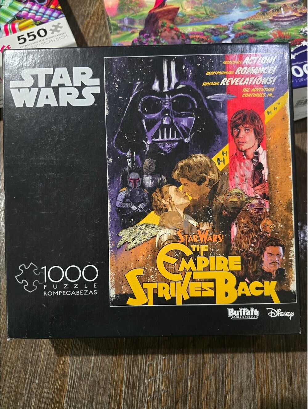 Buffalo Games Star Wars The Empire Strikes Back 1000 Pc Jigsaw Puzzle Complete